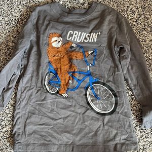Sloth Cruisin long sleeve Tee
